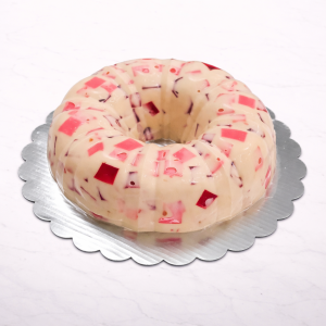 gelatina mosaico de tres leches